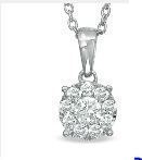 Pendants Heart Shaped Diamond Pendants Vpn Two