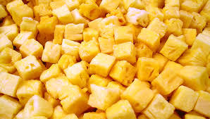 Frozen Pineapple Dice