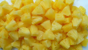 Frozen Pineapple Tidbits