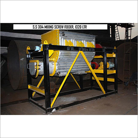 S.S 304 Mixing Screw Feeder, 1320 Ltr By SUNRISE PROCESS EQUIPMENTS PRIVATE LIMITED