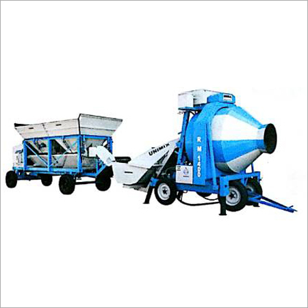 Wheel Concrete Batching Plant