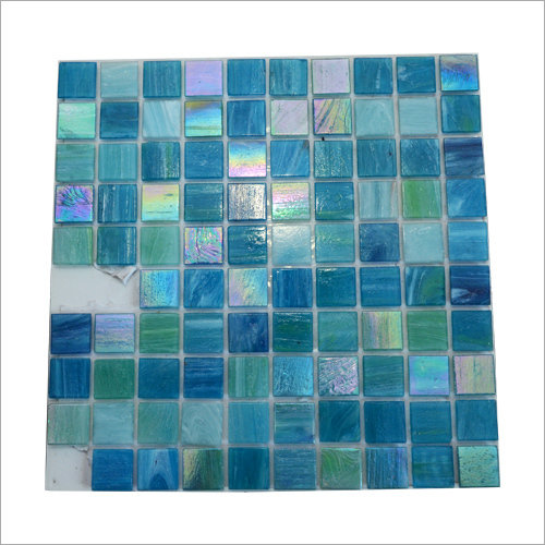Glass Mosaic Tiles - Glass Material Aesthetic Designs | Scratch Stain Chemical Resistance Ideal for Floors in Homes and Commercial Spaces