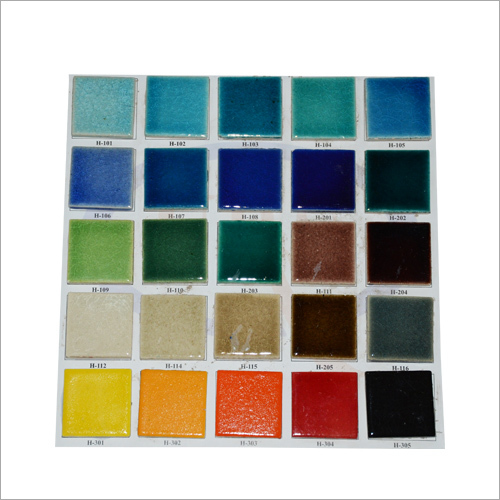 Italic Handmade Mosaic Crackle Tiles - Handmade Ceramic, Various Shapes & Colors | Elegant Textures for Pools, Entries, and Interiors