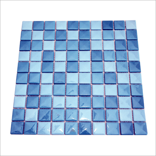 Fancy Mosaic Tiles - Glass Material, Attractive Color Combinations, Elegant Patterns | Easy to Clean, Smooth & Shiny Finish for Interior Flooring