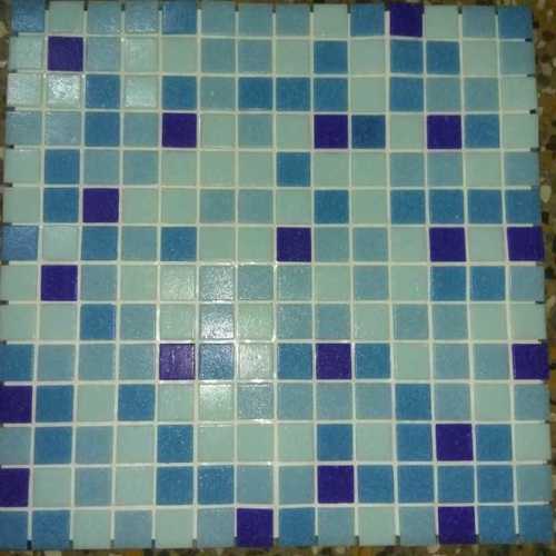 Glass Mosaic Tiles - Glass Material , Ideal for Interior Floor Applications with Stunning Visual Appeal and Durability