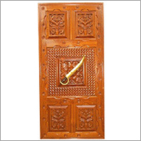 Carved Entrance Door
