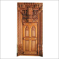 Carved Wooden Door