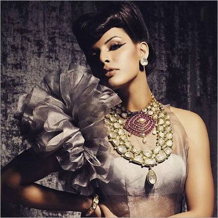Polki Jadau Necklace at Best Price in 