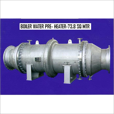 Boiler Water Pre-Heater 73.8 sq mtr