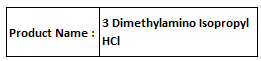3 Dimethylamino Isopropyl HCl - Colorless Liquid, Boiling Point 165-170°C | High Purity, Versatile Reagent, Miscible in Water