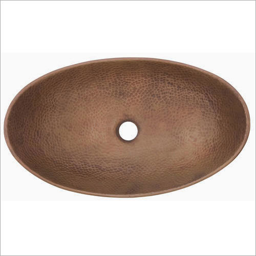 Any Color Boat Shape Copper Bathroom Sink