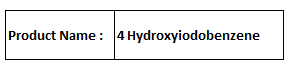 4 Hydroxyiodobenzene