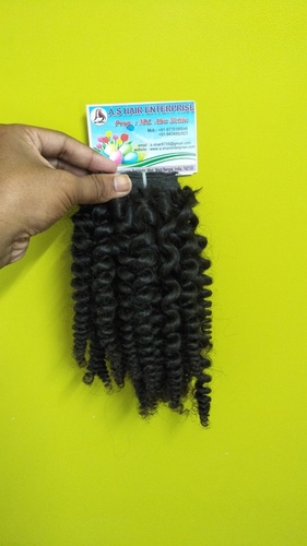 Baby curly human hair