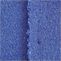 Interlock Knitted Fabric - Polyester 150 Gsm, 58" Width, Blue Color | Fade-resistant, Skin-friendly, Glossy Finish, Elegant Patterns