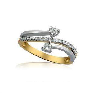 Ladies Diamond Ring - Gold Or Platinum, Sizes 5-8, 0.25-0.50 Ct Diamond, Elegant Design, Sparkling Gemstones