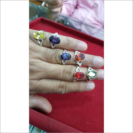 Semi Precious Stones In Silver