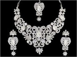 Silver Necklace Set