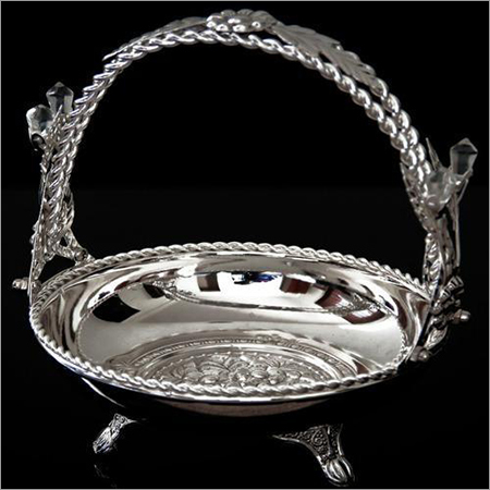 Silver Gift Basket
