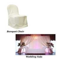 Sof de la silla y de la boda del banquete