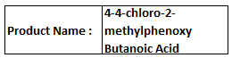 4-4-chloro-2-methylphenoxy Butanoic Acid