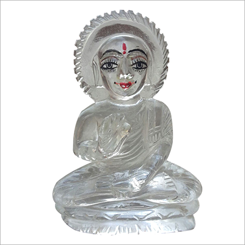 Jade Crystal Quartz God Statue