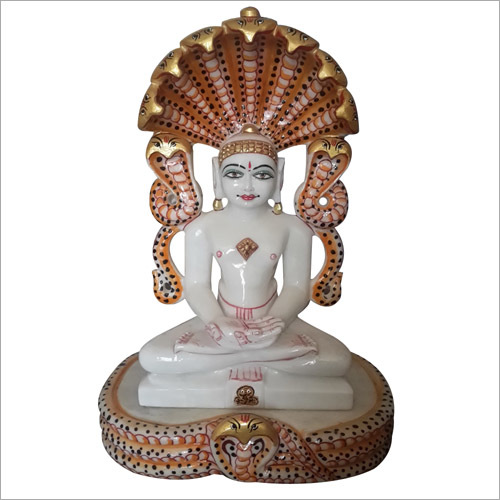 Jain Parshwnath Marble Statue Jain Parshwnath Marble Statue