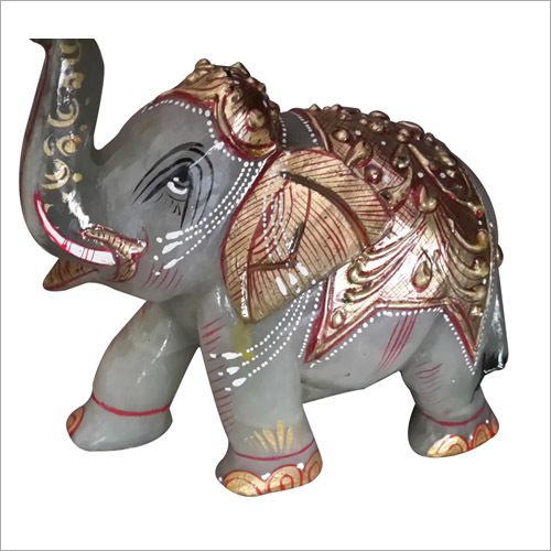 Carved Elephant Marble Statue Carved Elephant Marble Statue