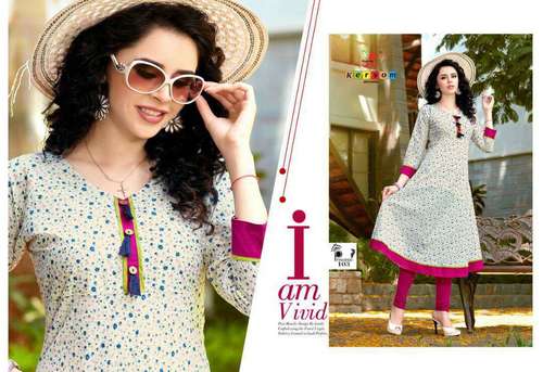 Printed Short Kurtis