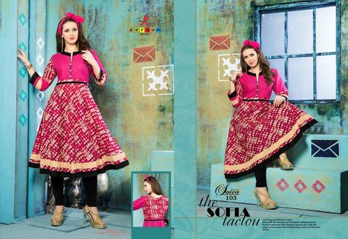 Latest Fancy Cotton Kurti