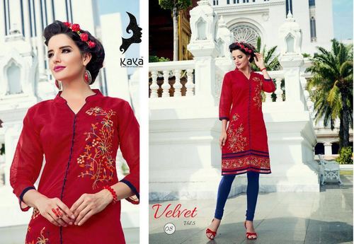 Kora Silk Designer Kurtis