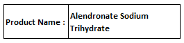 Alendronate Sodium Trihydrate