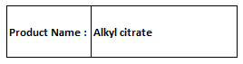 AlkylA citrate