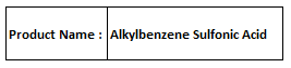 Alkylbenzene Sulfonic Acid