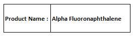 Alpha Fluoronaphthalene