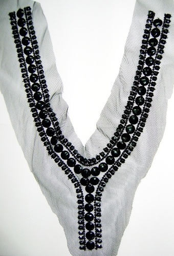 Back Beaded Neckline