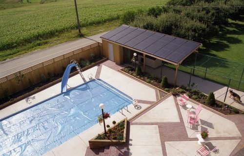 Solar Pool Heating System