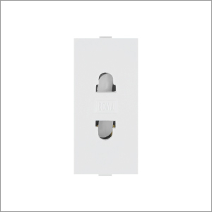 Roma White, 6A, URO 2 Pin Socket
