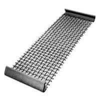 Vibrating Screen Mesh - Stainless Steel, Different Sizes Available, Silver Color | Precise Weave Pattern, Ideal for Industrial and Commercial Use