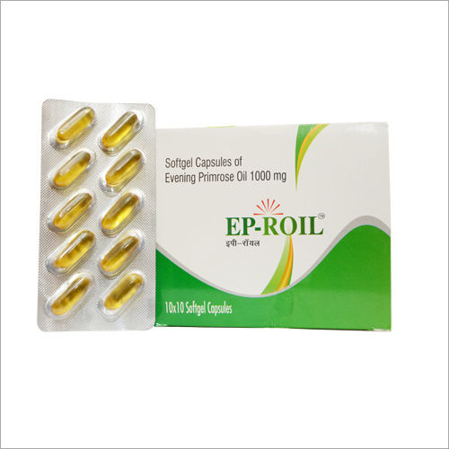 Softgel Capsules Of Evening Primrose Oil 1000Mg Age Group: Suitable For All Ages