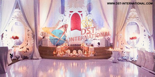 Western Wedding Fiber Backdrop Panels