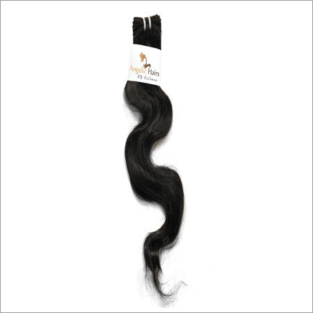 Natural Black Human Hair Extension