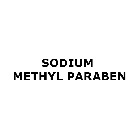 Sodium Methyl Paraben By B SHAH & SONS