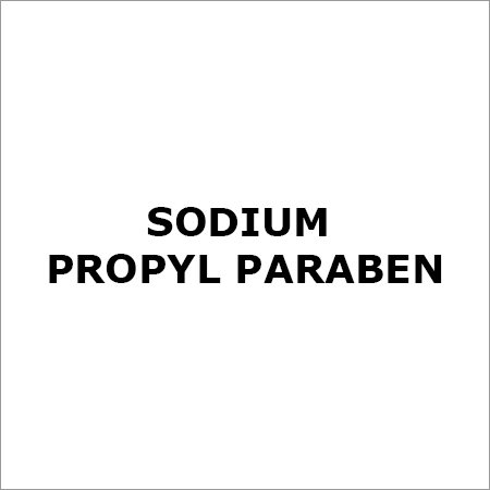 Sodium Propyl Paraben By B SHAH & SONS