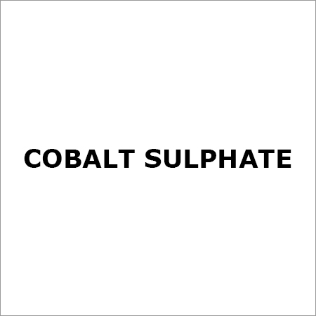 Cobalt Sulphate