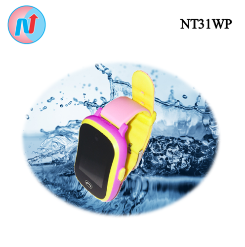 GPS Watch - Waterproof Digital Design for Kids, Pink and Yellow Color Band | Live Location, Geo-Fence, SOS Emergency Call, Activity Tracking, Multi-Language Support, iOS & Android Compatibility