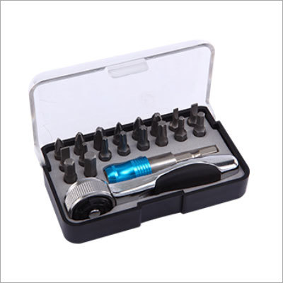 20 pcs - 72 Teeth Ratchet Multi Tool Bit Set