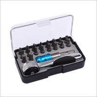 20 pcs - 72 Teeth Ratchet Multi Tool Bit Set