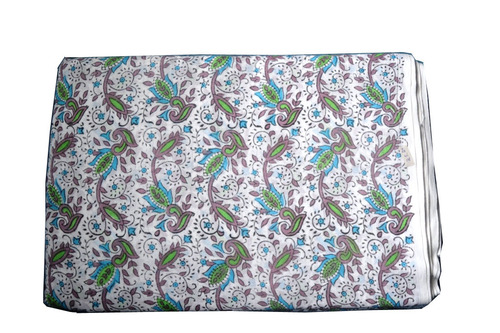 Hand Block Printed Cotton Fabric - 60,60 Cotton Cambric & Cotton Voil 92x80 | Shrink-Resistant, Custom Printing Available, Suitable for All Seasons