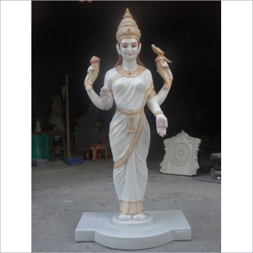 Lord Vasvi Mata Marbal Statue 5 Feet- Cut Out