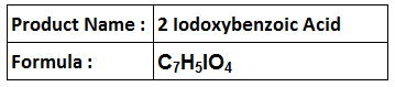 2 Iodoxybenzoic Acid - White Powder C7H5IO4 | Alcohol Oxidation Aldehyde Synthesis Selective Oxidation High Yield Efficient Reagent